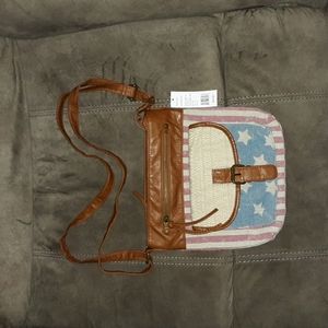 Pnurse with American flag pattern